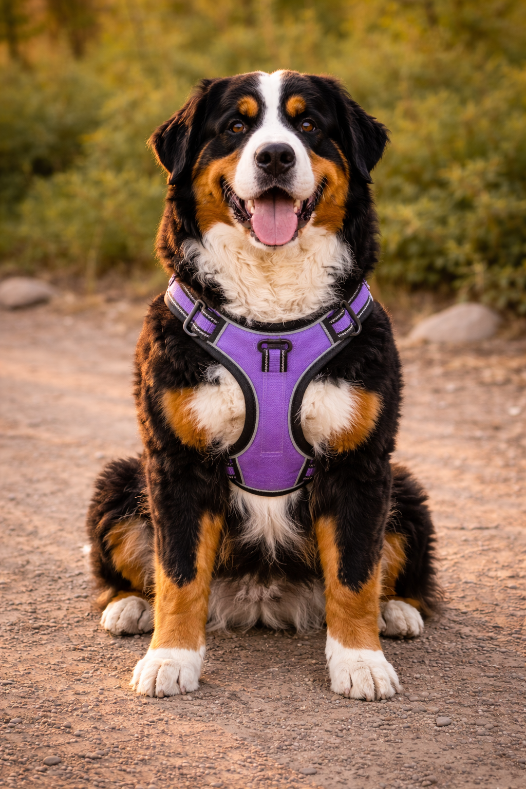 Harnais anti-traction 4 points grand chien — harnais anti-traction 4 points vue principale