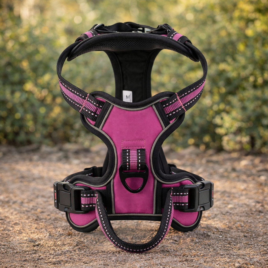 Harnais anti-traction 4 points grand chien — taille L pour chien 25-40 kg