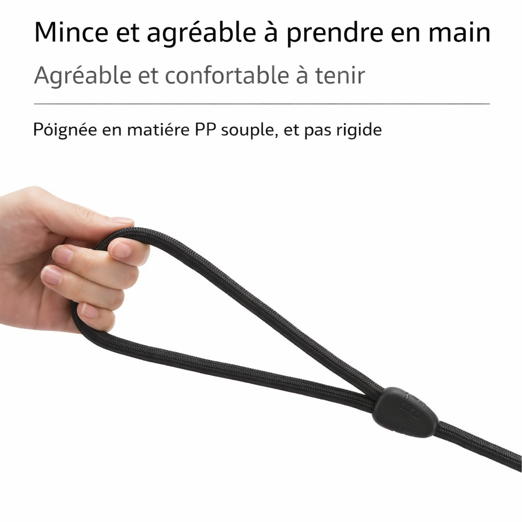 Longe d'entraînement réfléchissante pour grand chien — grand chien au rappel avec la longe 10 mètres
