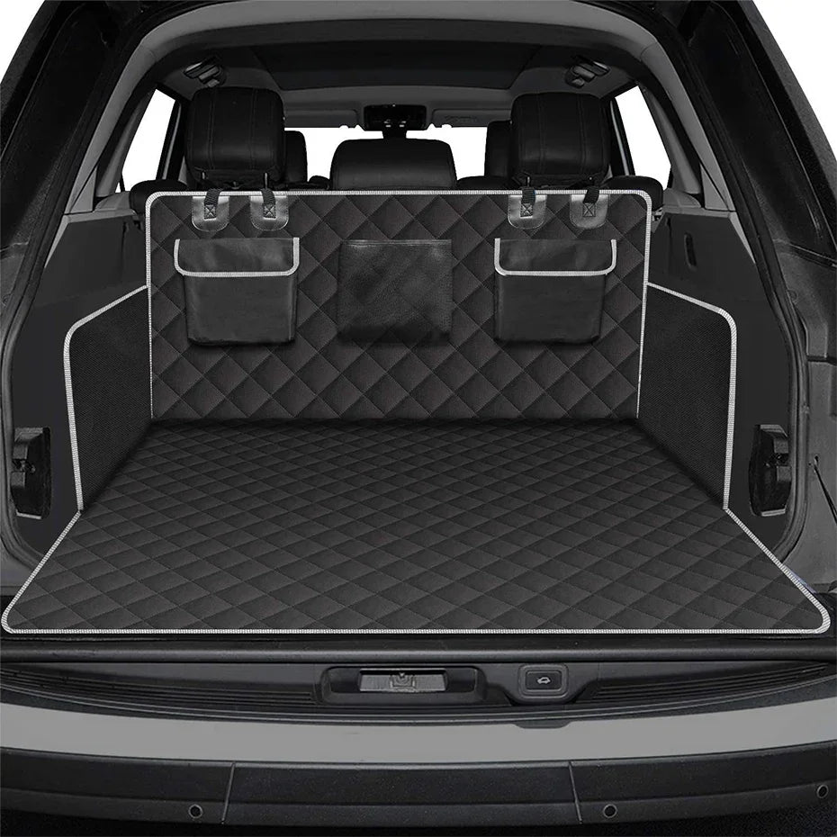 Housse voiture 2-en-1 hamac et coffre pour grand chien — configuration coffre pour grand chien
